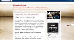 Desktop Screenshot of herodesfalsk.blogspot.com