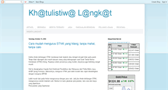 Desktop Screenshot of cah-langkat.blogspot.com