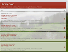 Tablet Screenshot of library-soup.blogspot.com