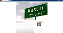 Desktop Screenshot of onegirlinaustin.blogspot.com