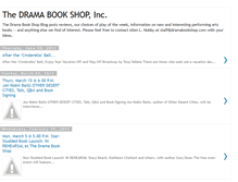 Tablet Screenshot of dramabookshop.blogspot.com