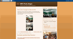 Desktop Screenshot of mfcportoalegre.blogspot.com