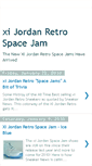 Mobile Screenshot of jordanspacejamxi.blogspot.com