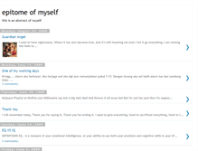 Tablet Screenshot of epitomeofmyself.blogspot.com