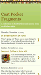 Mobile Screenshot of coatpocketfragments.blogspot.com