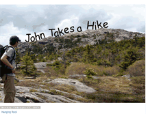 Tablet Screenshot of johntakesahike.blogspot.com