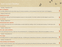 Tablet Screenshot of anti-socialclimber.blogspot.com