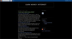 Desktop Screenshot of moneyearnit.blogspot.com