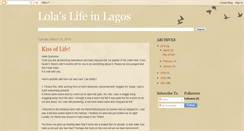 Desktop Screenshot of lola-life-in-lagos.blogspot.com