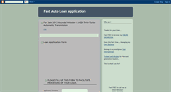 Desktop Screenshot of loansform.blogspot.com