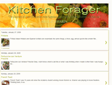 Tablet Screenshot of kitchenforager.blogspot.com