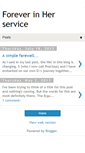 Mobile Screenshot of foreverinherservice.blogspot.com