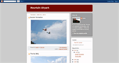 Desktop Screenshot of mountainairpark.blogspot.com