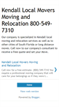 Mobile Screenshot of kendalllocalmovers.blogspot.com