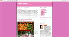 Desktop Screenshot of brenny-rockingranny.blogspot.com