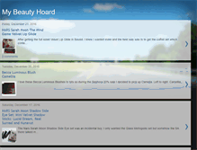 Tablet Screenshot of mybeautyhoard.blogspot.com