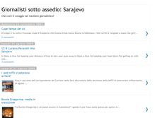 Tablet Screenshot of giornalismosarajevo.blogspot.com