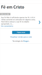 Mobile Screenshot of feemcristo.blogspot.com