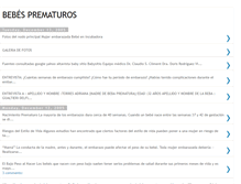Tablet Screenshot of bebitosprematuros.blogspot.com