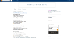 Desktop Screenshot of biancasbookblog.blogspot.com