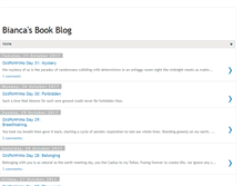 Tablet Screenshot of biancasbookblog.blogspot.com