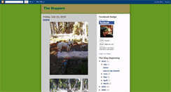 Desktop Screenshot of blogginwiththehoppers.blogspot.com