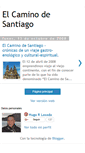 Mobile Screenshot of caminodesantoago.blogspot.com