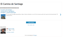 Tablet Screenshot of caminodesantoago.blogspot.com