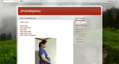 Desktop Screenshot of photoabgsexy.blogspot.com