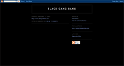 Desktop Screenshot of blackgangbang.blogspot.com