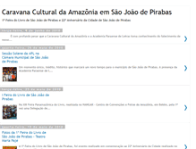 Tablet Screenshot of caravanaculturaldaamazonia.blogspot.com