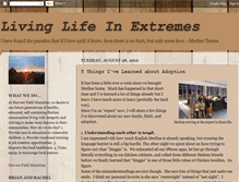 Tablet Screenshot of livinglifeinextremeshaiti.blogspot.com
