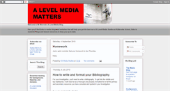 Desktop Screenshot of ksmediamatters.blogspot.com