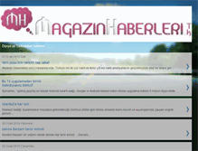 Tablet Screenshot of magazine-haber.blogspot.com