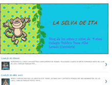 Tablet Screenshot of laselvadeitainfantil.blogspot.com