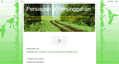 Desktop Screenshot of persiapandipersinggahan.blogspot.com