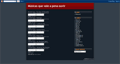 Desktop Screenshot of musicasquevaleapena.blogspot.com
