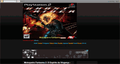 Desktop Screenshot of motoqueiro-fantasma.blogspot.com