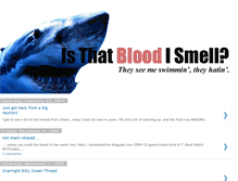 Tablet Screenshot of isthatbloodismell.blogspot.com