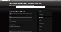Desktop Screenshot of exchangenow.blogspot.com