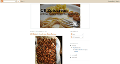 Desktop Screenshot of cuepicurean.blogspot.com