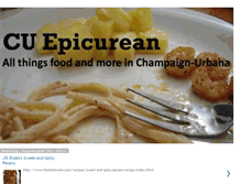 Tablet Screenshot of cuepicurean.blogspot.com