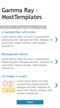 Mobile Screenshot of gammaray-mosttemplates.blogspot.com