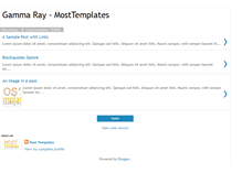 Tablet Screenshot of gammaray-mosttemplates.blogspot.com