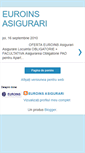 Mobile Screenshot of euroinsasigurari.blogspot.com