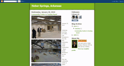 Desktop Screenshot of heberspringsarkansas.blogspot.com