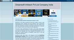 Desktop Screenshot of dreamsoft-infotech-pvt-ltd.blogspot.com