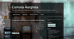 Desktop Screenshot of comuna-marginea.blogspot.com