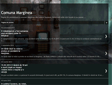 Tablet Screenshot of comuna-marginea.blogspot.com