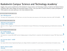 Tablet Screenshot of kuskoscience.blogspot.com